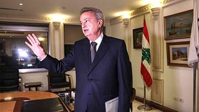 حاكم المصرف المركزي اللبناني رياض سلامة