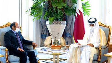 هادي سيزور قطر وسط دعوات لإقالة علي محسن