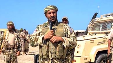 العميد طارق صالح قائد قوات حراس الجمهورية
