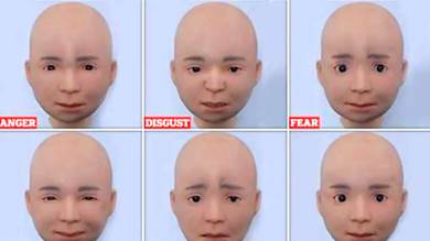 ​الأكثر شبهاً بالإنسان.. تطوير روبوت طفل ينقل 6 مشاعر