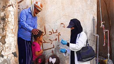 صحة تعز: حملة التطعيم ضد الكوليرا تستهدف نصف مليون شخص