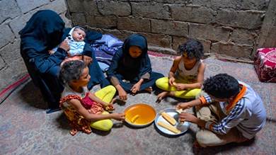 مرصد دولي: غالبية اليمنيين يكافحون يوميا لتجنب المجاعة