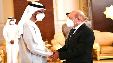 ​الرئيس العليمي ونوابه يعزون في أبوظبي قيادة الإمارات برحيل الشيخ خليفة