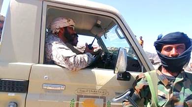 اللواء أول دفاع شبوة يكسر هجوما واسعًا حوثيًا في بيحان