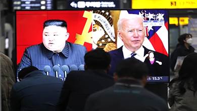 بايدن يحدد شرطه للقاء زعيم كوريا الشمالية