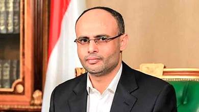 مهدي المشاط رئيس المجلس السياسي الأعلى في صنعاء