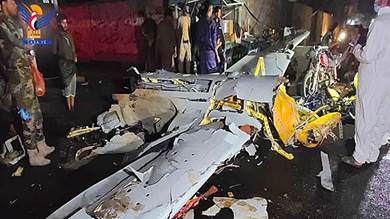 صنعاء.. 3 قتلى وجريح في مكان سقوط الطائرة السعودية