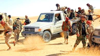 قبائل جنوبية تفشل تمركزات لألوية "اليمن السعيد" بجبال خرز