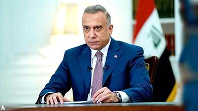 رئيس الحكومة العراقي مصطفى الكاظمي