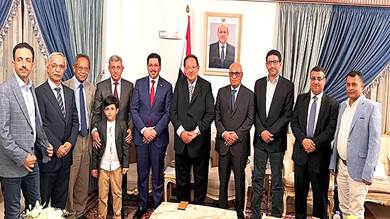 مسؤولون يناقشون تطورات اليمن والمنطقة بحفل عشاء في بيروت