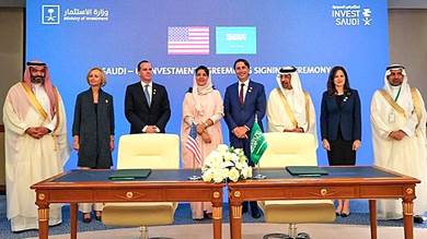 السعودية وأمريكا توقعان 18 اتفاقية في عدد من المجالات