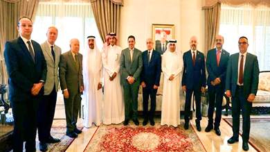 وزير الخارجية يطلع رؤساء البعثات الدبلوماسية العربية في الأردن على مستجدات اليمن