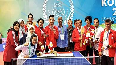 منتخبنا لكرة الطاولة يحرز الميدالية البرونزية في دورة الألعاب الإسلامية