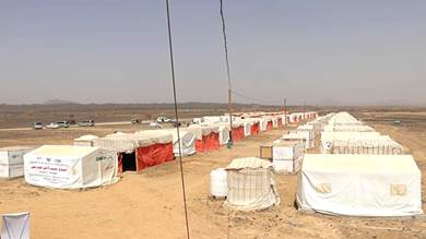 حرائق مخيمات النازحين في مأرب تضاعف مأساة المهمشين