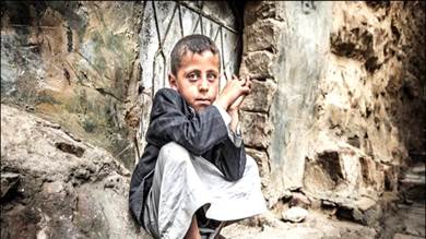 أطفال اليمن يدفعون ثمن مأساة الحرب الأهلية