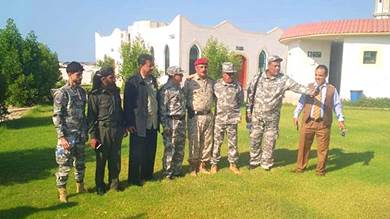 لجنة من مصلحة الخفر تتفقد وضع ونشاط قوات ساحل رضوم