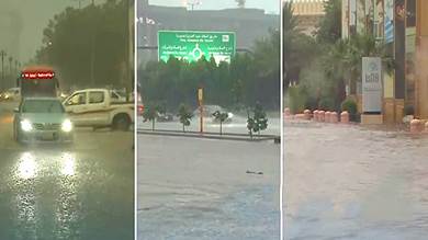 حالتا وفاة جراء الأمطار في السعودية