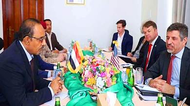 زيارة سفير الولايات المتحدة الأمريكية لدى اليمن ستيفن فاجن لمحافظة حضرموت