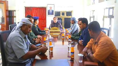 ​اجتماع أمني يناقش الأوضاع الأمنية في أرخبيل سقطرى