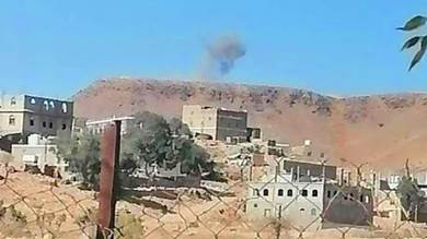 قوات الحوثي تقصف قرى سكنية وتقتل راعي أغنام بيافع