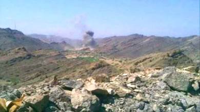 قصف بالمدفعية على مناطق وقرى كرش في لحج