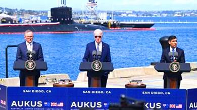 أمريكا وبريطانيا وأستراليا توقع اتفاقا لإنشاء أسطول غواصات نووية