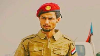 قائد كتيبة المهام الخاصة في اللواء الثالث مشاة محمد حميد المحرمي
