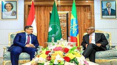 ​اتفاق يمني أثيوبي بتفعيل انعقاد اللجنة الوزارية المشتركة