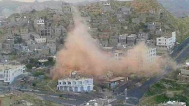 ​الحكومة تتهم الحوثيين بقتل وقمع المدنيين في إب