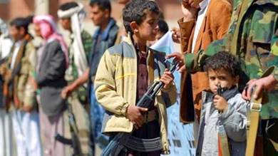​تحالف حقوقي يوثق تجنيد الحوثيين 231 طفل خلال 6 أشهر