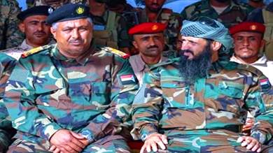 ​قائد العسكرية الرابعة وقائد الحزام الأمني ينعيان اللواء صالح السيد