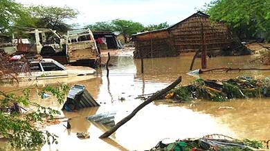 الفيضانات تُشرد آلاف السكان في جنوب الصومال