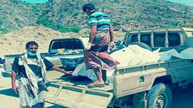​تبادل 8 جثث بين القوات الحكومية والحوثيين في البيضاء