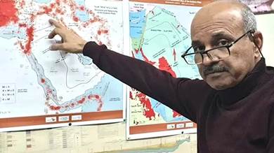 العالم العراقي أستاذ الجيولوجيا بجامعة بغداد البروفيسور صالح عوض