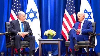 نتنياهو يبلغ بايدن موافقته على سلام مع الفلسطينيين يتضمن حل الدولتين