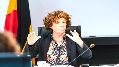 بيترا دي سوتر نائبة رئيس الوزراء البلجيكي