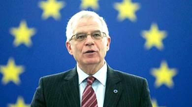جوزيب بوريل منسق الشؤون الدبلوماسية في الاتحاد الأوروبي