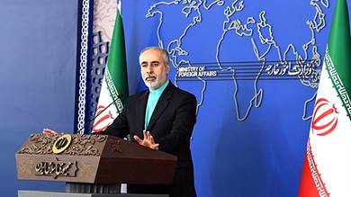 ناصر كنعاني المتحدث باسم وزارة الخارجية الإيرانية