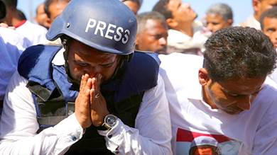 اليمن واحدة من أسوأ الدول في انتهاك حقوق الصحفيين والعاملين بالإعلام