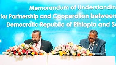إثيوبيا توقع اتفاقا مع أرض الصومال لاستخدام ميناء على البحر الأحمر