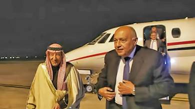 وزراء خارجية مصر وقطر والأردن والإمارات يصلون الرياض للمشاركة في الاجتماع بشأن غزة