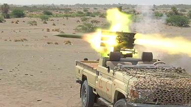 ​القوات المشتركة تدمر مرابض المدفعية الحوثية الحدودية
