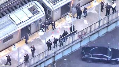  إصابة ستة أشخاص بالرصاص في مترو نيويورك