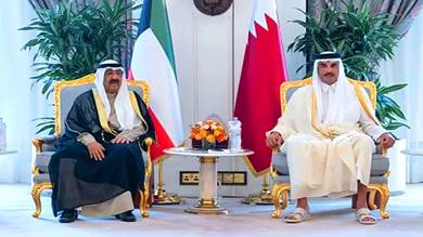 الكويت وقطر يؤكدان أهمية التوصل إلى حل سياسي شامل للأزمة اليمنية