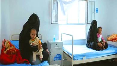 ​الصحة العالمية: أطفال اليمن معرّضون للشلل والحصبة والسعال الديكي والدفتيريا