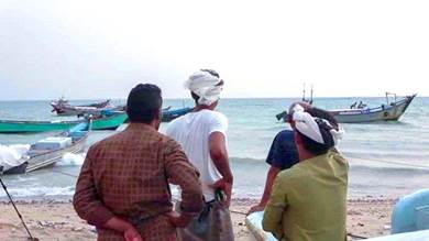 ​فقدان 7 صيادين قبالة شواطئ المخا