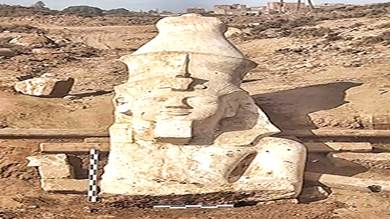 تمثال للملك رمسيس الثاني.. كشف أثري جديد في مصر
