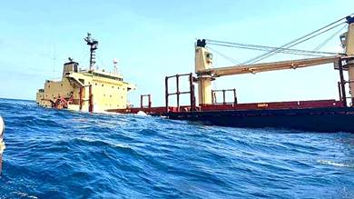 ​قلق أممي إزاء غرق السفينة "روبيمار" والعواقب البيئية المحتملة