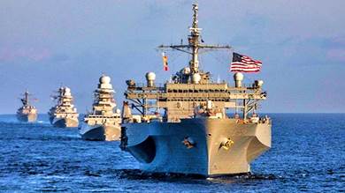 البحرية الأمريكية تحذر السفن من رفع العلم الأمريكي جنوب البحر الأحمر
