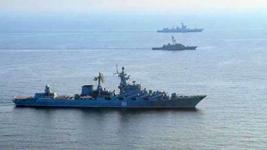 ​مساعٍ بين روسيا والصين وإيران لتحالف بحري في المحيط الهندي